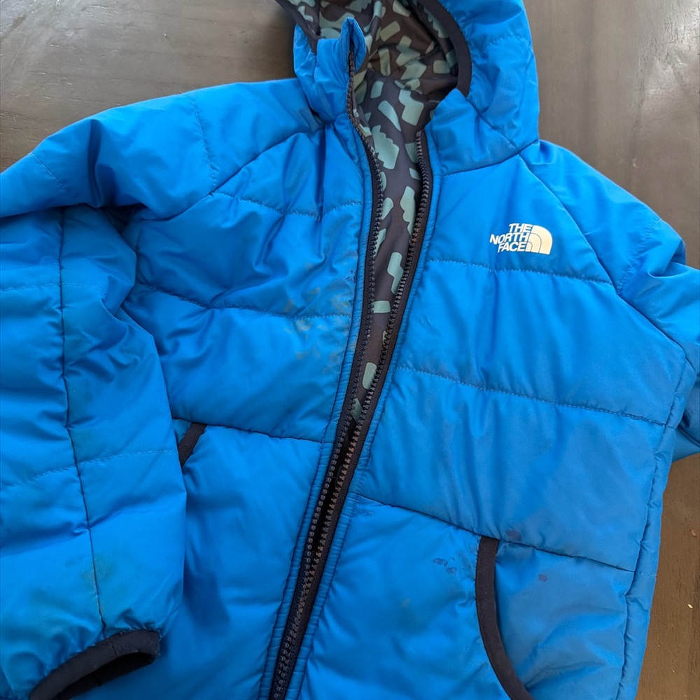 The North Face Kids Vibrant Blue Puffer Coat